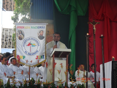 Pbro. José Inocencio Alvarez Guerrero Secretario Diocesano de Juventud Misionera (JUMI),San Vicente.